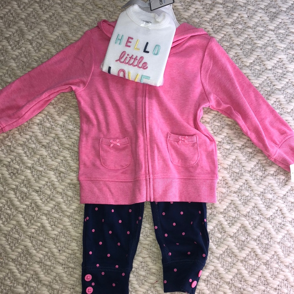 Carters 3-piece baby set